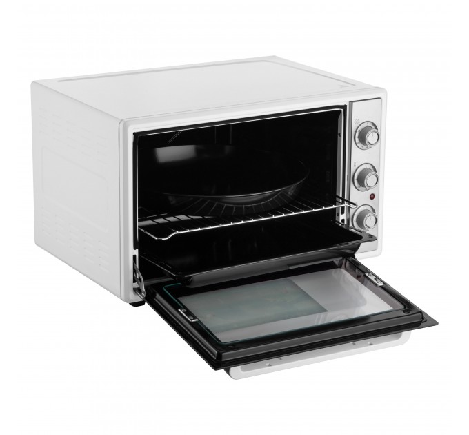 Піч електрична ARDESTO, 60л, 2000Вт, механіч., подвійне скло, білий