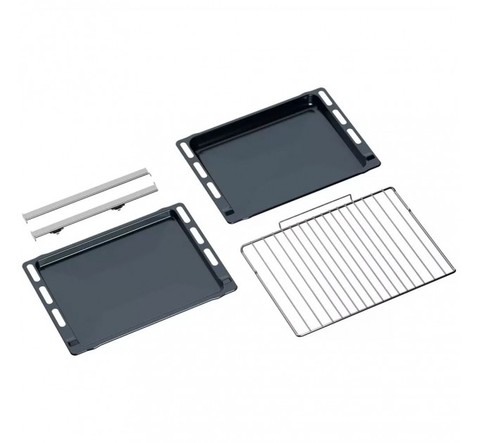 Духова шафа Whirlpool електрична, 71л, A+, дисплей, конвекція, телескопічні напрямні, нерж