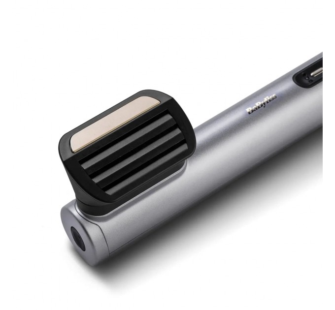 Фен-щітка Babyliss Limited Edition SilverGold, 1600Вт, 4 режими, іоніз-я, хол. обдув, кераміка, сірий