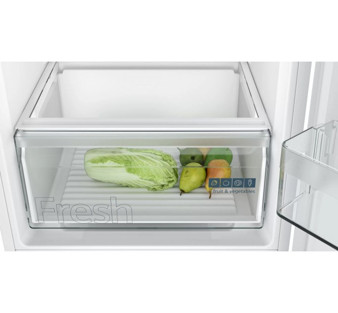 Холодильник Siemens встраиваемый с нижн. мороз., 177x55x55, xолод.отд.-200л, мороз.отд.-70л, 2дв., А++, ST, белый