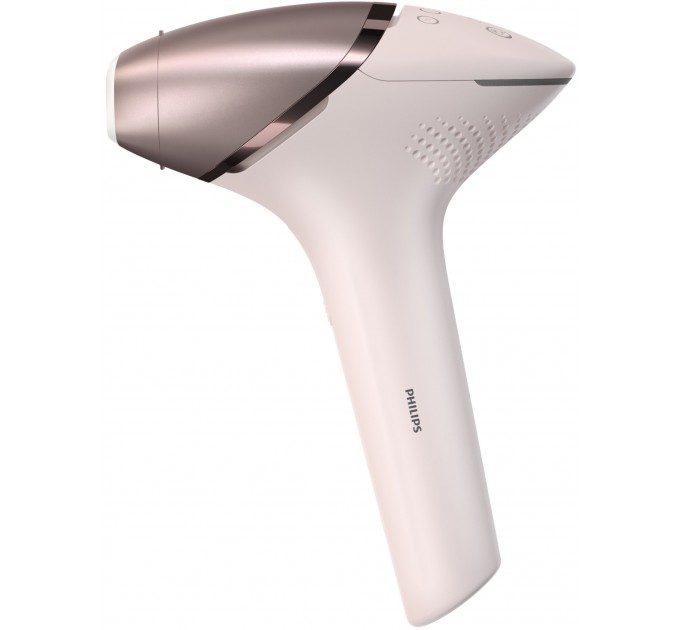 Фотоэпилятор Philips Lumea IPL 9900 Series, аккумуляторный, кол-во вспыш-450000, 2- 4 см2, футляр, насадок-4, розовый
