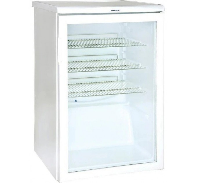 Холодильная витрина Snaige, 85x56х60, 130л, полок - 3, зон - 1, бут-62, 1дв., ST, белый