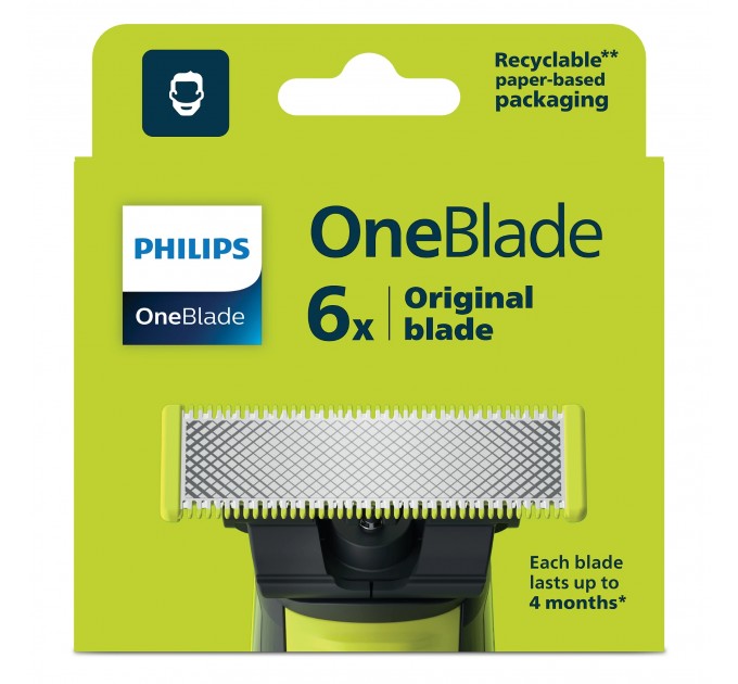 Сменное лезвие Philips OneBlade QP260/50 6 шт