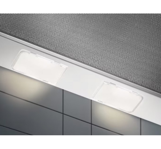 Вытяжка Electrolux телескопическая, 59см, 410м.куб/ч, белый