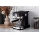 Кавоварка ARDESTO ріжкова 1.5л, мелена, ручний капучинатор, чорно-сріблястий