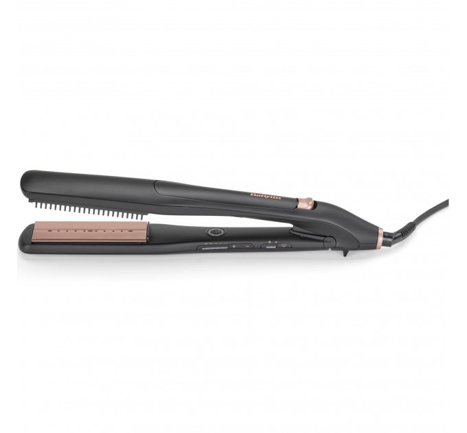 Випрямитель Babyliss Steam Lux Styler, 56Вт, темп.режимов-5, 170-210 °C, термо коврик, керамика, черный