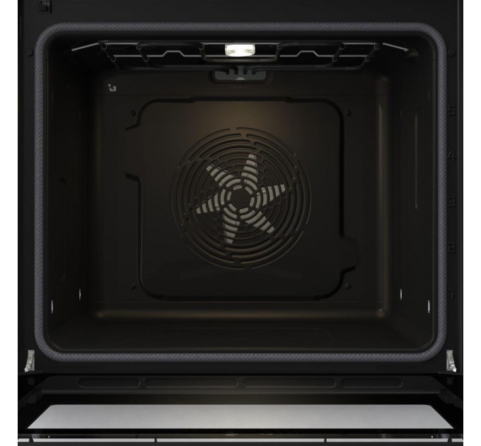 Духова шафа Gorenje електрична, 77л, A+, пара, дисплей, піроліз, чорний