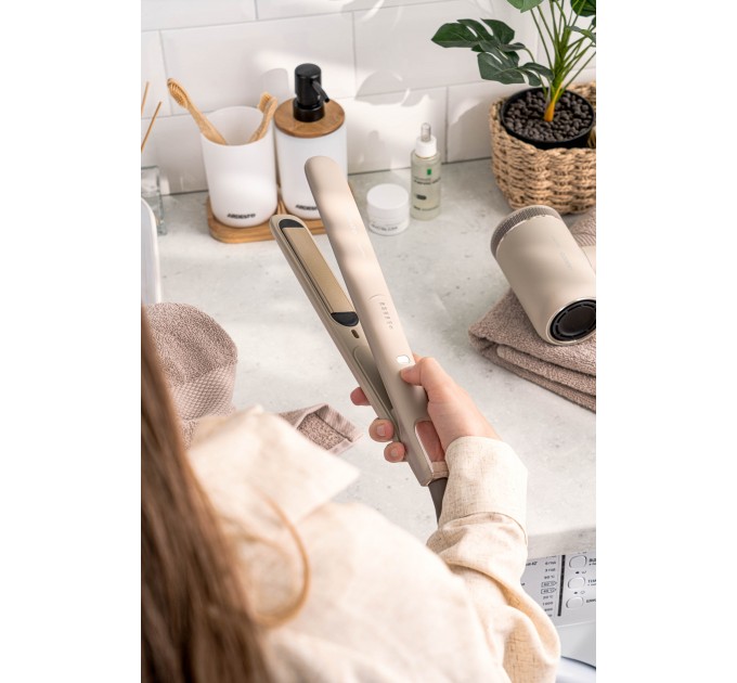 Выпрямитель ARDESTO Pearl Cream, 50Вт, 140-230C, керамика, бежевый