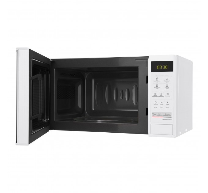 Микроволновая печь LG, 20л, электр. управл., 700Вт, дисплей, белый