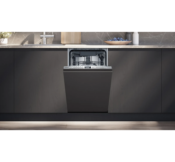 Посудомоечная машина Siemens встраиваемая, 10компл., A++, 45см, дисплей, 3я корзина, белый