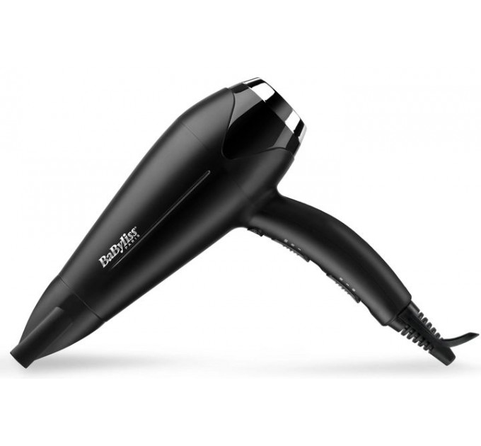Фен Babyliss Turbo Smooth, 2200Вт, 3 режими, дифузор, іоніз-я, хол. обдув, чорний