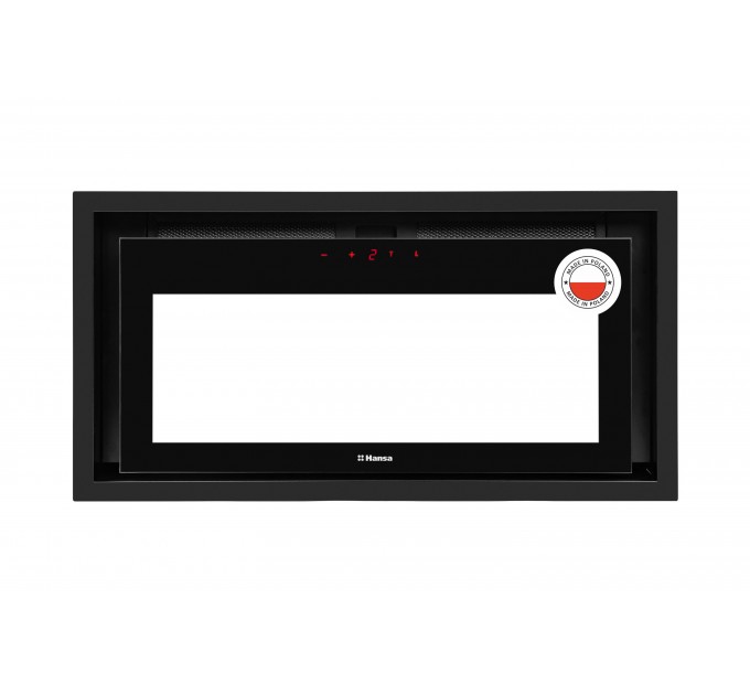 Вытяжка Hansa встраиваемая, 60см, 425м3ч, черный
