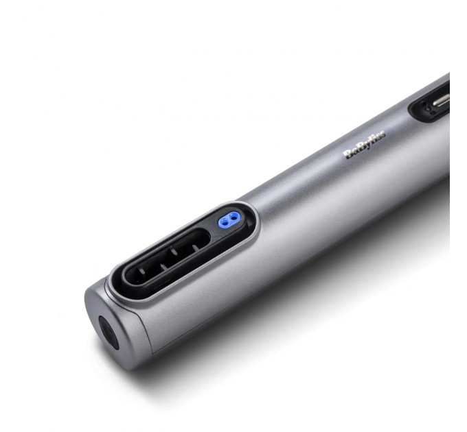 Фен-щітка Babyliss Limited Edition SilverGold, 1600Вт, 4 режими, іоніз-я, хол. обдув, кераміка, сірий