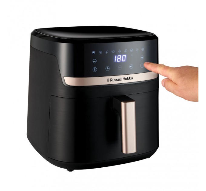 Мультипіч Russell Hobbs 1800Вт, чаша-8.3л, сенсорне управл., 9 авто. программ, пластик, чорний