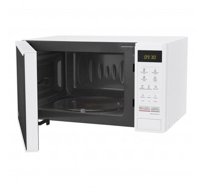 Микроволновая печь LG, 20л, электр. управл., 700Вт, дисплей, белый