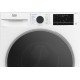 Прально-сушильна машина Beko фронтальна, 10(7)кг, 1400, А, 60см, дисплей, інвертор, пара, HomeWhiz, білий