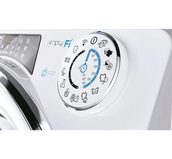 Стиральная машина Candy фронтальная, 8кг, 1200, A+++, 53см, дисплей, пар, инвертор, белый