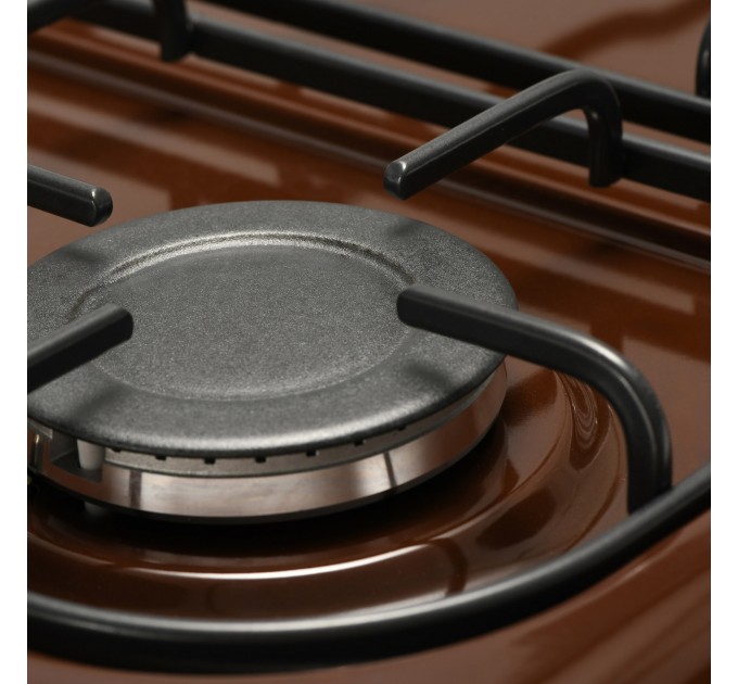 Плита ARDESTO газовая, 50л, 50x60см, електроподжиг, форсунки LPG (подключение газового баллона), коричневый