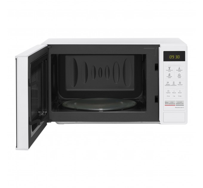 Микроволновая печь LG, 20л, электр. управл., 700Вт, дисплей, белый