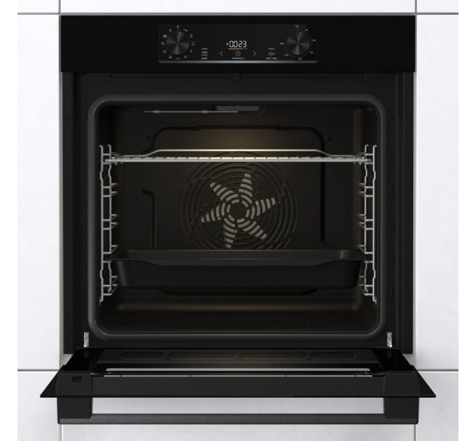 Комплект Gorenje (духовка електрична BO6735E02BK + поверхня газова G641EB), 740147, чорн