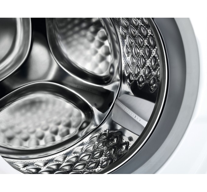 Пральна машина Electrolux фронтальна, 8кг, 1600, A, 60см, дисплей, пара, інвертор, universaldose, білий