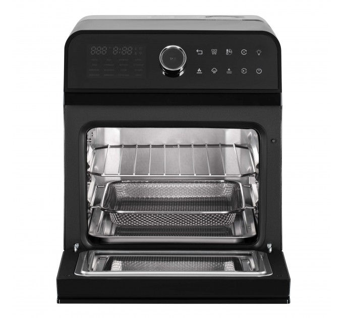 Мультипеч ARDESTO, 2250Вт, объем-15л, сенсорне керування, функция приготовления на пару, 40-220°C, метал/пластик, бело-черный