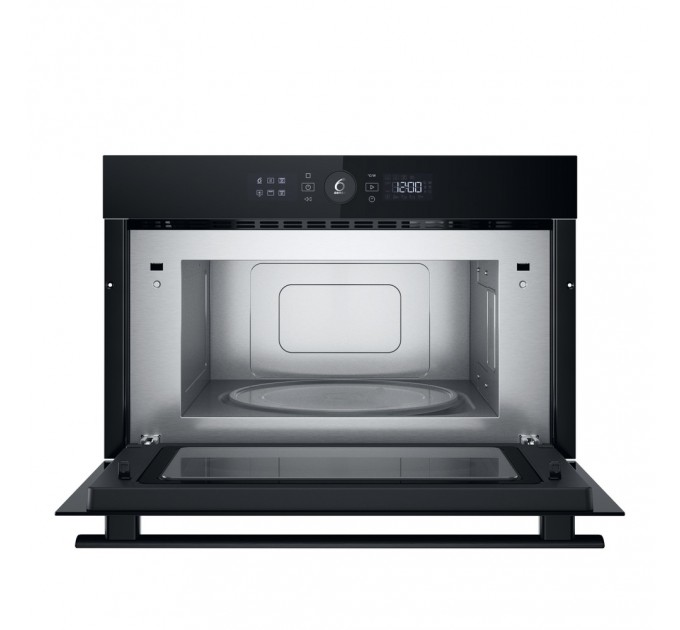 Микроволновая печь Whirlpool встраиваемая, 31л, электронное упр., 1000Вт, гриль, дисплей, черный