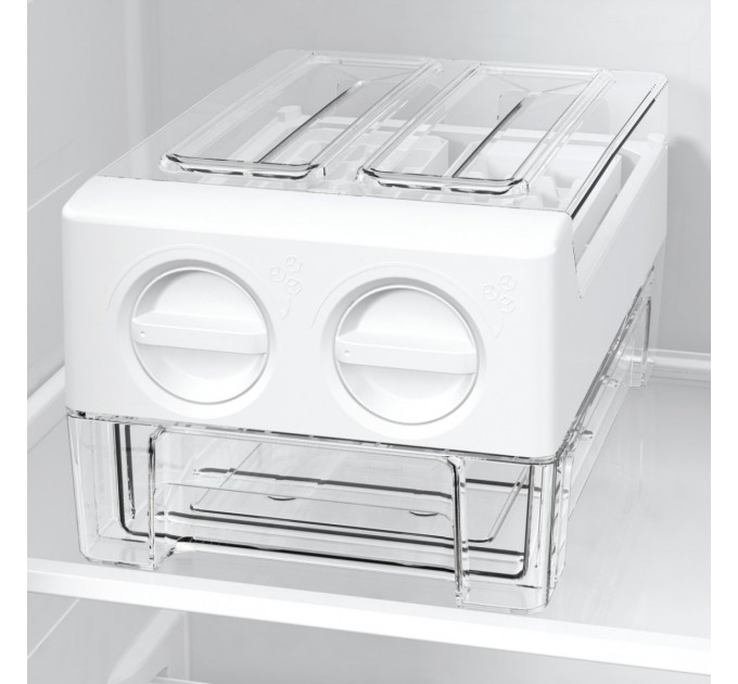 Холодильник SBS Gorenje, 179х67х92см, 2 дв., 353(191)л, А++, NF+, Инв. , Зона св-ти, диспенсер, генератор льда, Внешн.диспл, черный