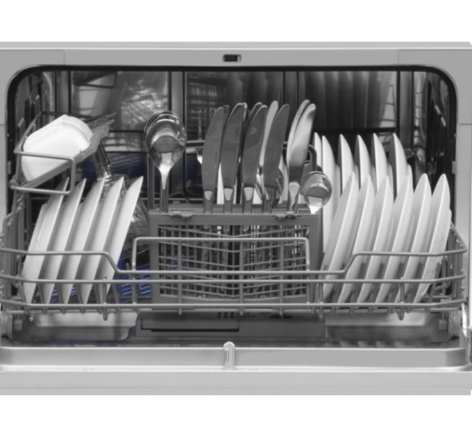 Посудомоечная машина Hansa настольная, 6компл., A+, 55см, дисплей, черный