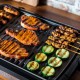 Гриль George Foreman барбекю Smokeless BBQ Grill 1606Вт, темп. режимов-3, съёмные пластины, пластик, черный
