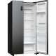 Холодильник SBS Gorenje, 179х67х92см, 2 дв., 353(191)л, А++, NF+, Инв. , Зона св-ти, диспенсер, генератор льда, Внешн.диспл, черный