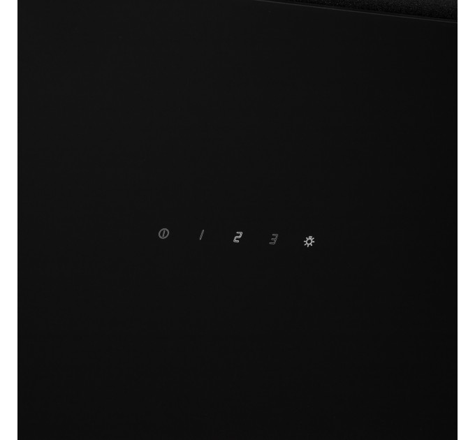 Вытяжка ARDESTO наклонная, 60см, 900м3ч, стекло, 2х1Вт LED, сенсор, черный