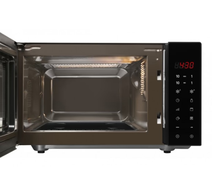 Микроволновая печь Hansa, 20л, электр. управл., без поворотного стола, 700Вт, гриль, черный