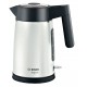 Электрочайник Bosch, 1.7л, металл, белый