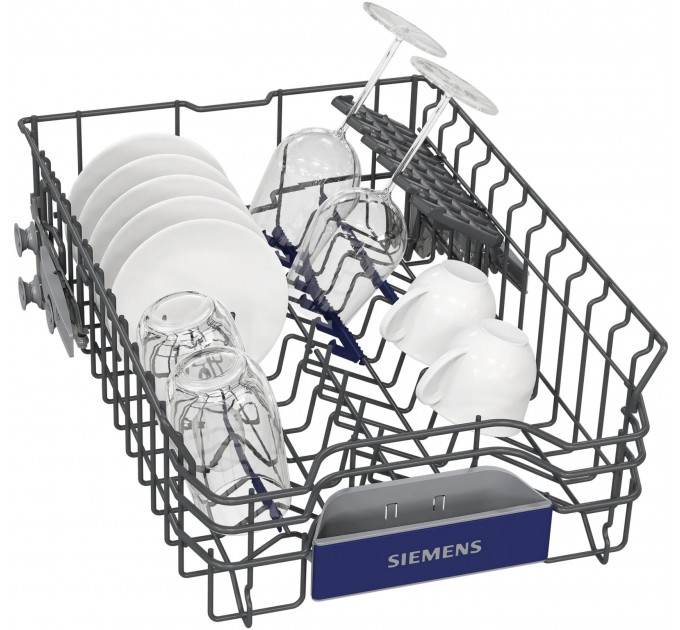 Посудомоечная машина Siemens встраиваемая, 10компл., A++, 45см, дисплей, 3я корзина, белый