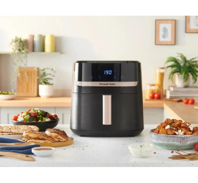 Мультипіч Russell Hobbs 1800Вт, чаша-8.3л, сенсорне управл., 9 авто. программ, пластик, чорний