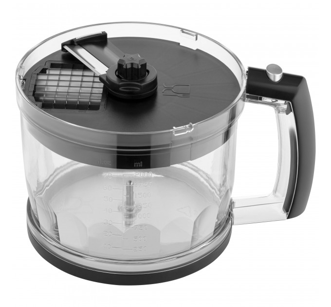 Блендер ARDESTO заглибний 1000Вт, 7в1, чаша-2000мл, насадка для нарізання кубиками, чорно-сріблястий
