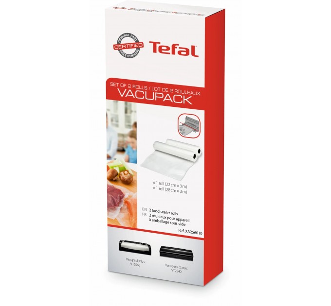 Комплект из 2 рулонов для вакуумирования Tefal XA256010