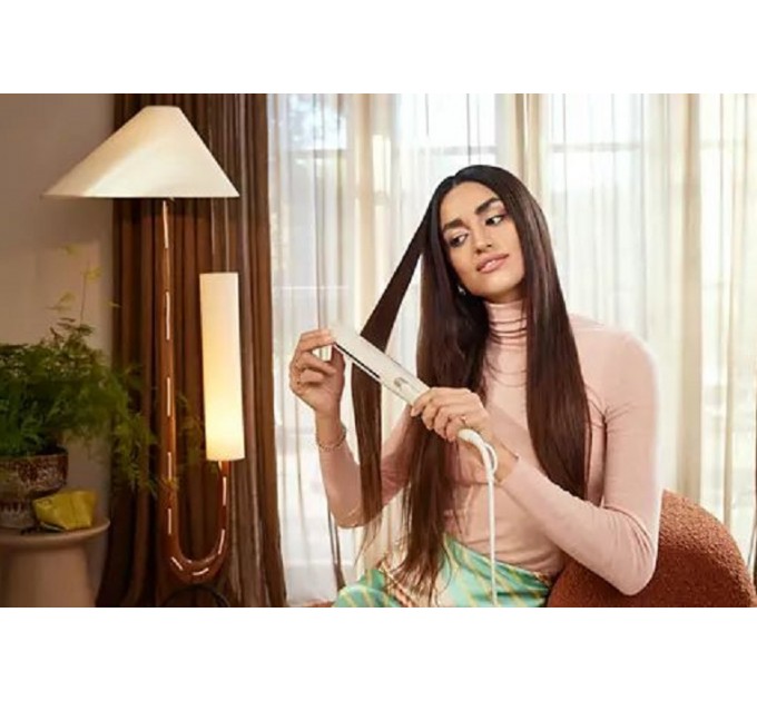 Випрямляч Philips SenseIQ Series 8000, 1800Вт, темп.режимів-14, 120-230С, іонізація, кераміка, золотий