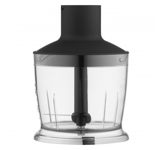 Блендер ARDESTO погружной HBG-1000WHCHC, 1000Вт, 3в1, чаша-600мл, чопер 500мл, черно-серебристый