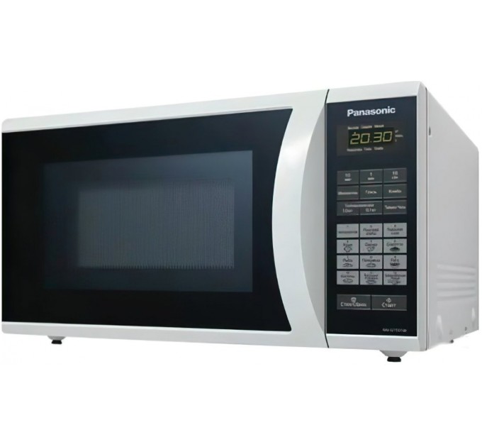 Мікрохвильова піч Panasonic, 23л, 800Вт, дисплей, білий