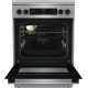 Плита Gorenje комби, 71л, 60x60см, дисплей, чугун, с крышкой, программатор IconLed,нерж