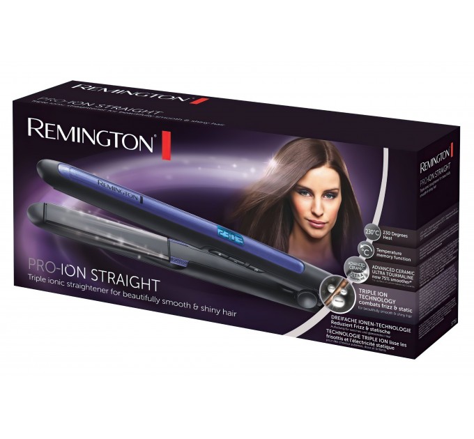 Випрямитель Remington Pro Ion, 150-230С, керамика, турмалин , черный