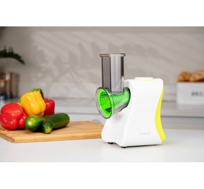 Мультирезка ARDESTO, 200Вт, 4 насадки, корпус-пластик, белый