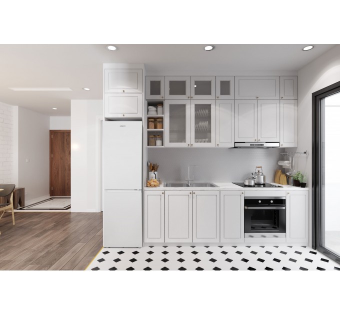 Холодильник ARDESTO з нижн. мороз., 180x54.5х63, холод.відд.-172л, мороз.відд.-87л, 2дв., А+, NF, зона св-ті, білий