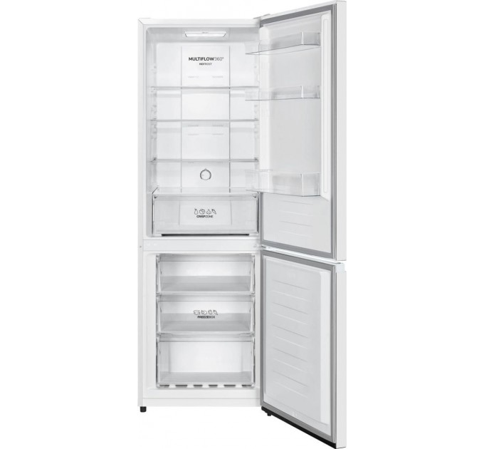 Холодильник с нижн. мороз. камерой Gorenje, 178,5x59,5x59см, 2 дв., 207(80)л, А++, NF+, Зона св-ти, Внутр.дисплей, белый