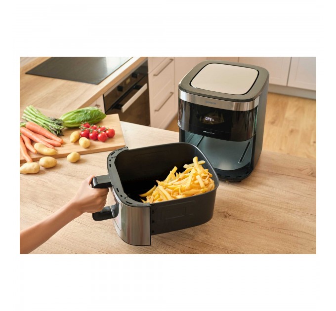 Мультипіч Sencor Vita, 1700Вт, чаша-9л, сенсорне керув., 7 програм, метал/пластик, з віконцем, сіро-чорний