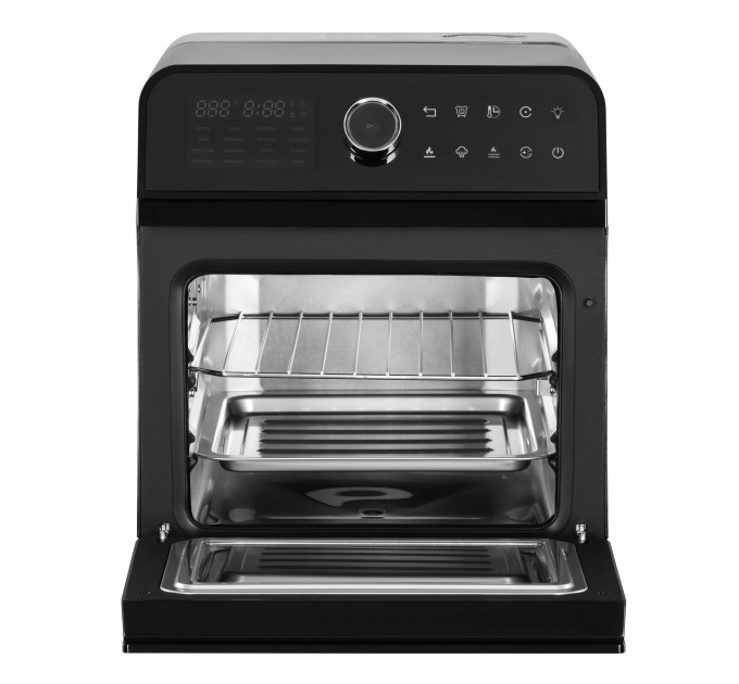 Мультипеч ARDESTO, 2250Вт, объем-15л, сенсорне керування, функция приготовления на пару, 40-220°C, метал/пластик, бело-черный