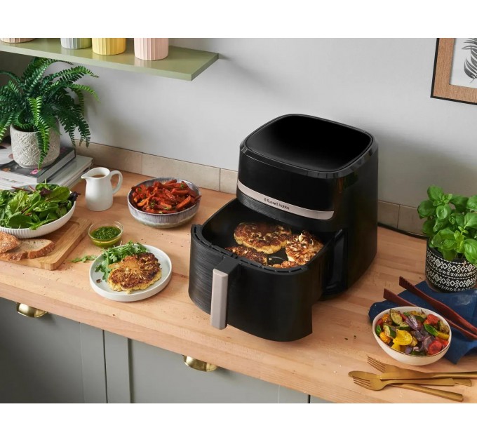 Мультипіч Russell Hobbs 1800Вт, чаша-8.3л, сенсорне управл., 9 авто. программ, пластик, чорний