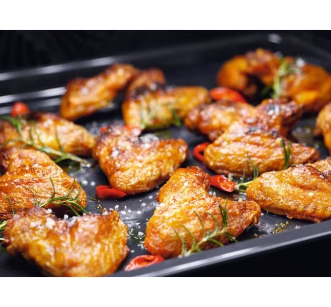 Духова шафа Electrolux електрична, 65л, A+, дисплей, конвекція, піроліз, телескопічні напрямні, чорний